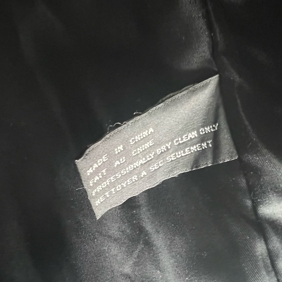 New Men’s Genuine Black Leather Bugatchi Jacket Blazer Coat Sz M - Picture 14 of 15